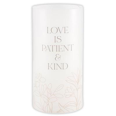 Love is Patient & Kind Candle